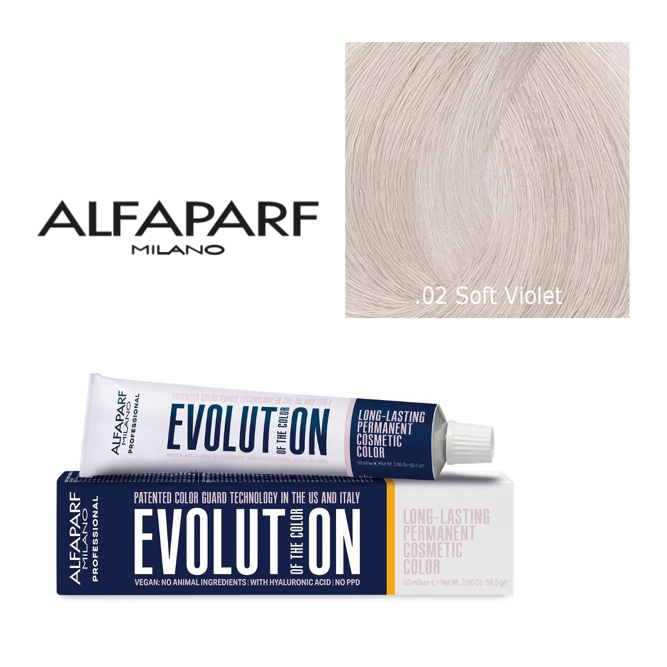 Alfaparf Milano Evolution Permanent Hair Color .02