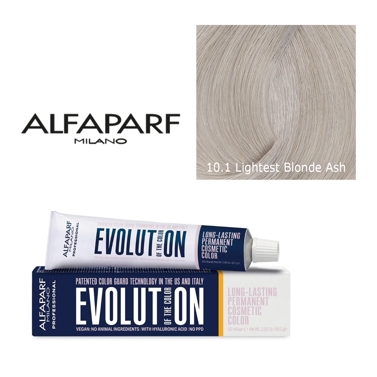 Alfaparf Milano Evolution Permanent Hair Color 10.1