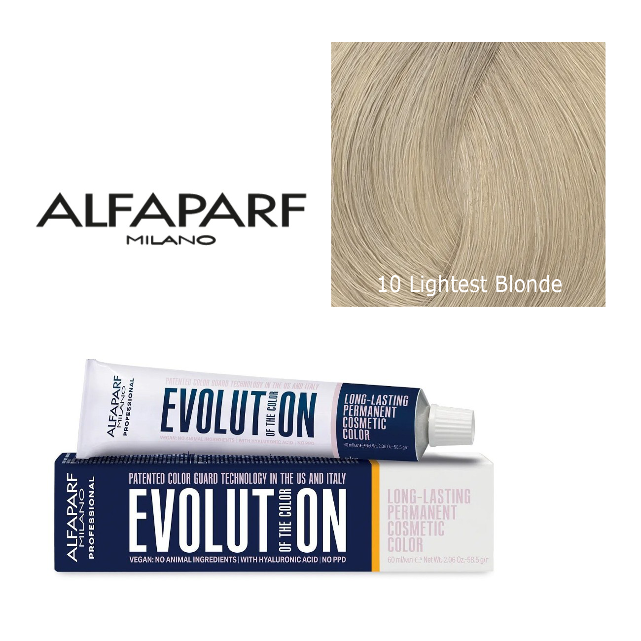 Alfaparf Milano Evolution Permanent Hair Color 10