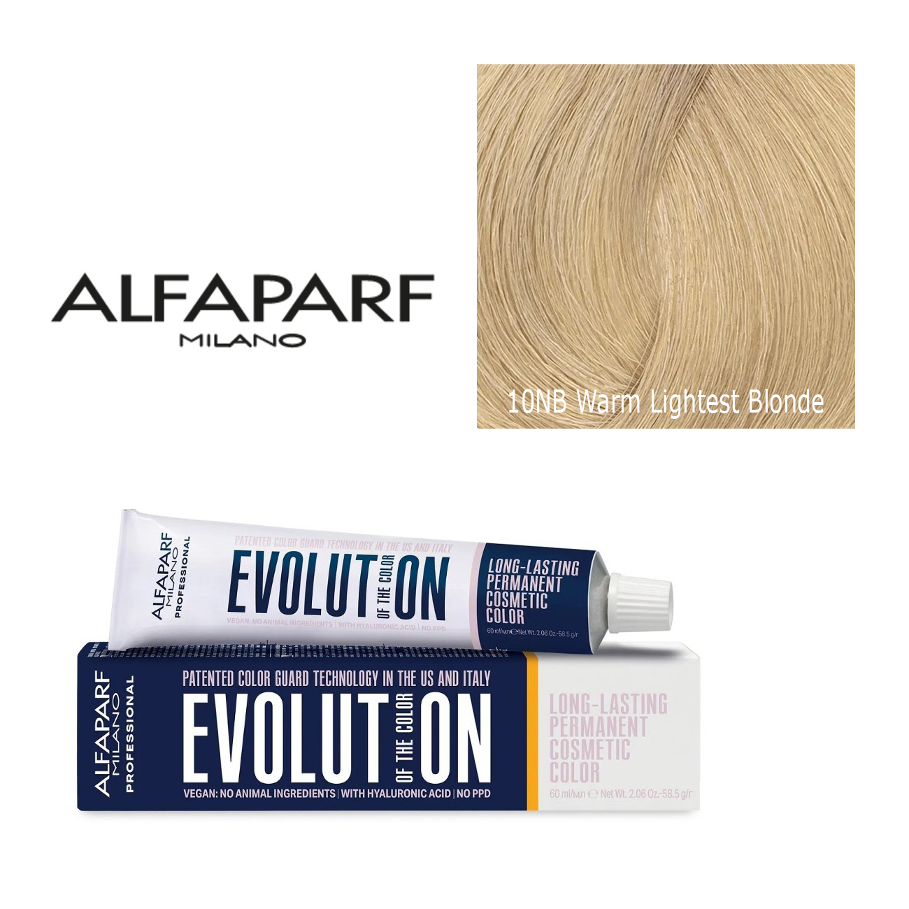 Alfaparf Milano Evolution Permanent Hair Color 10NB