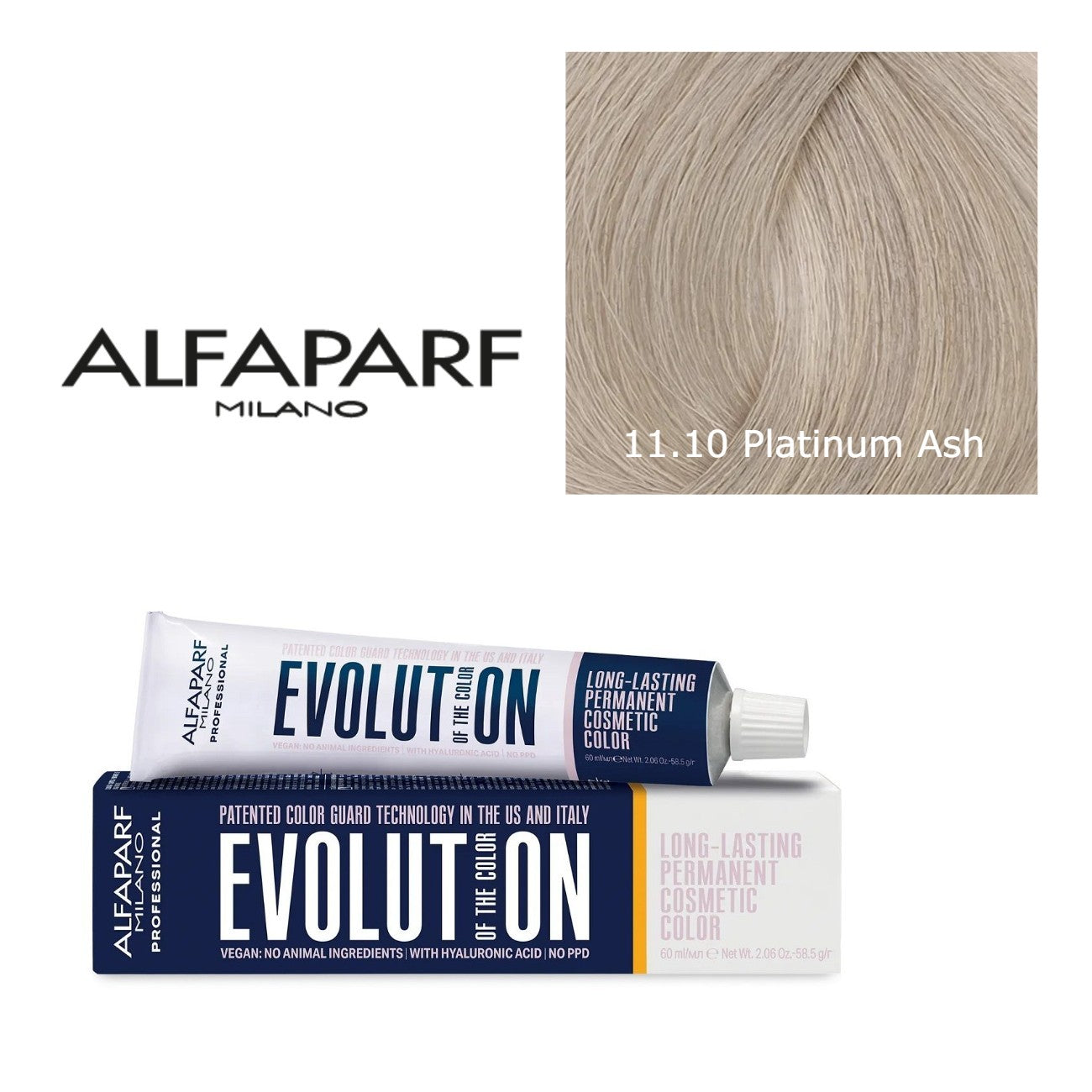 Alfaparf Milano Evolution Permanent Hair Color 11.10