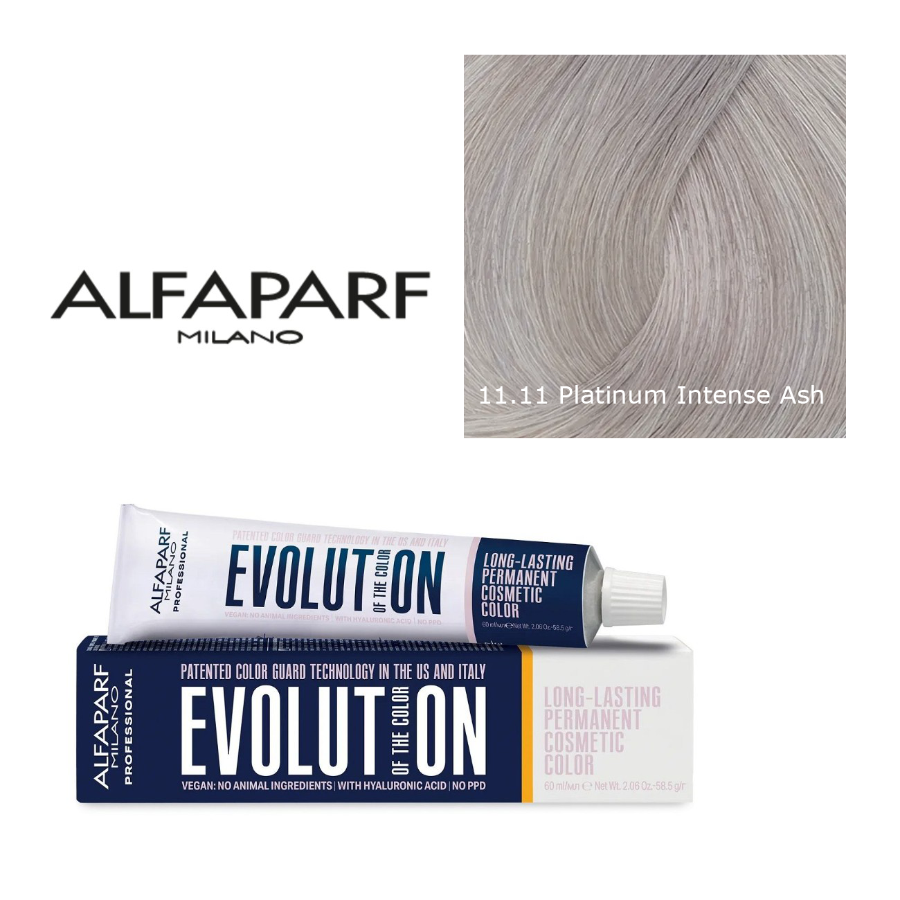 Alfaparf Milano Evolution Permanent Hair Color 11.11