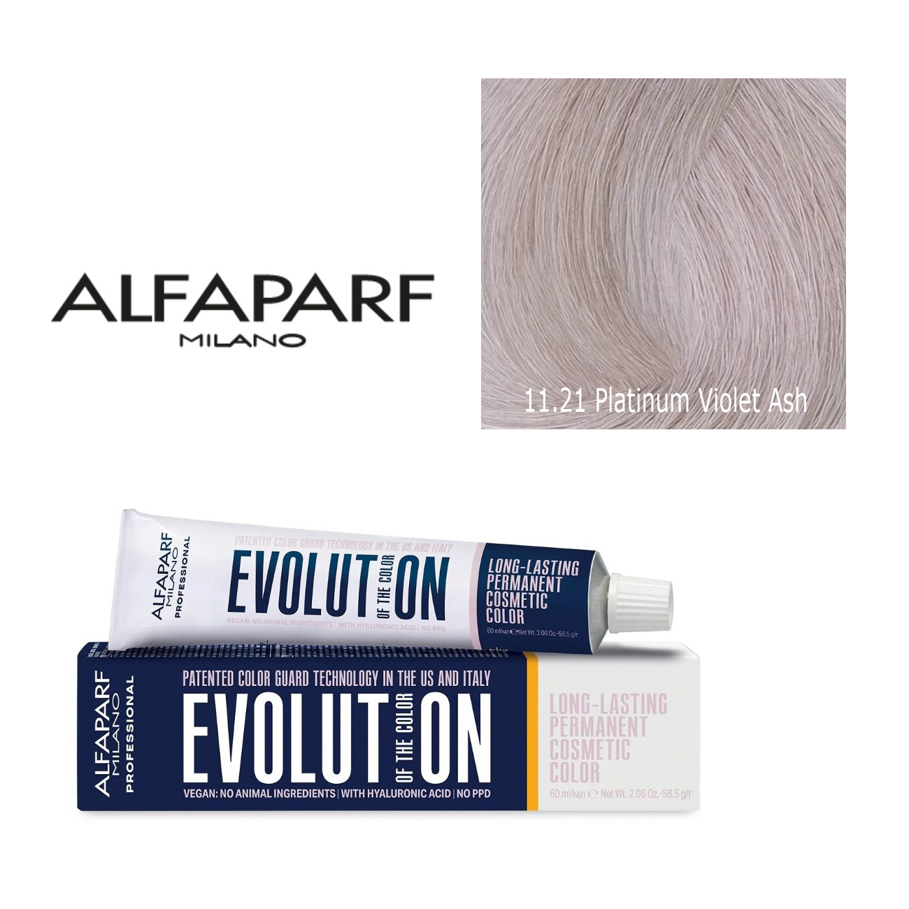 Alfaparf Milano Evolution Permanent Hair Color 11.21