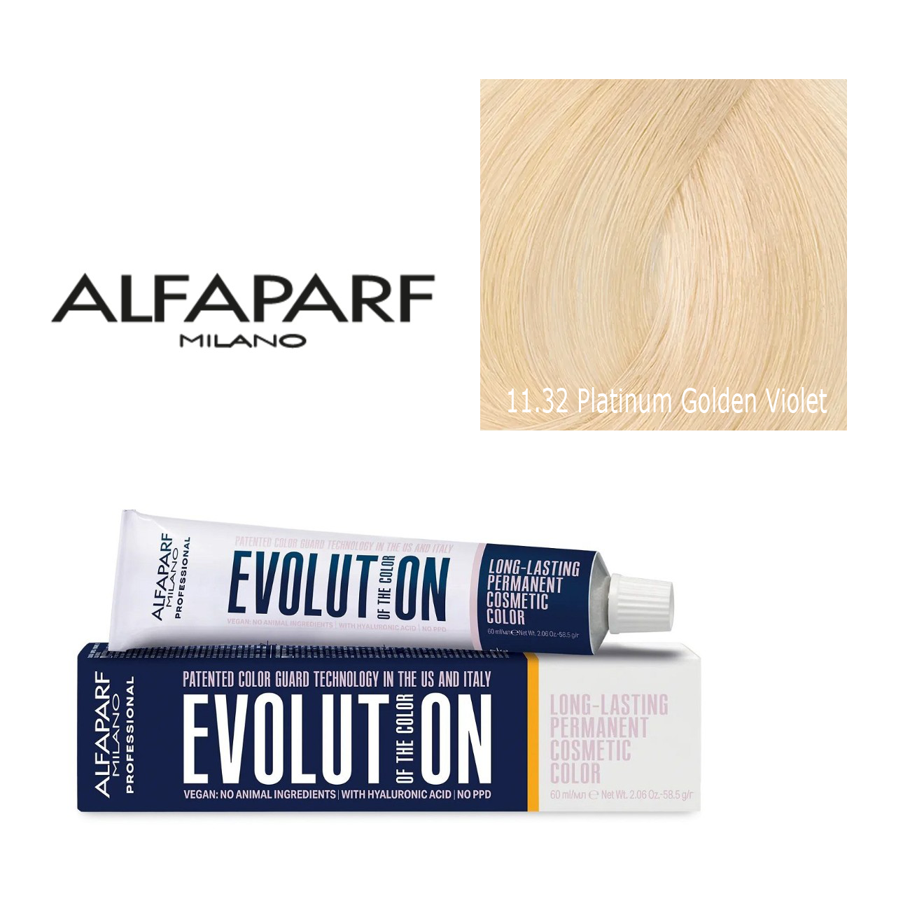 Alfaparf Milano Evolution Permanent Hair Color 11.32
