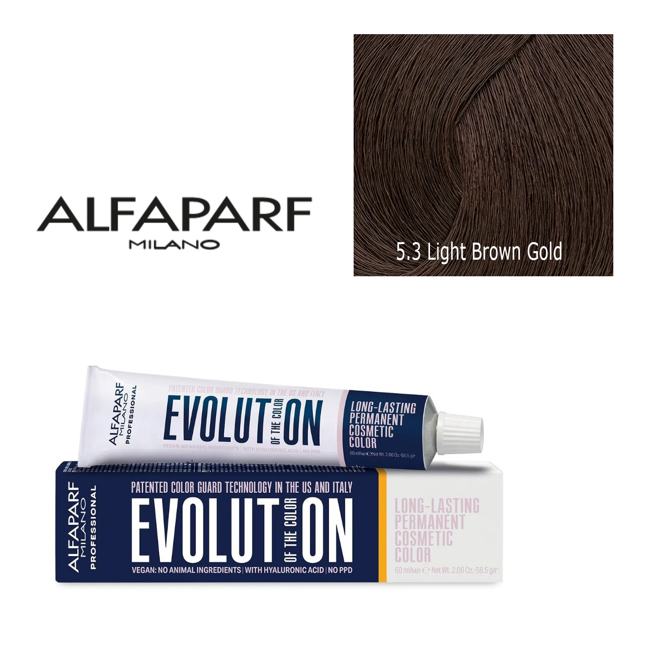 Alfaparf Milano Evolution Permanent Hair Color 5.3