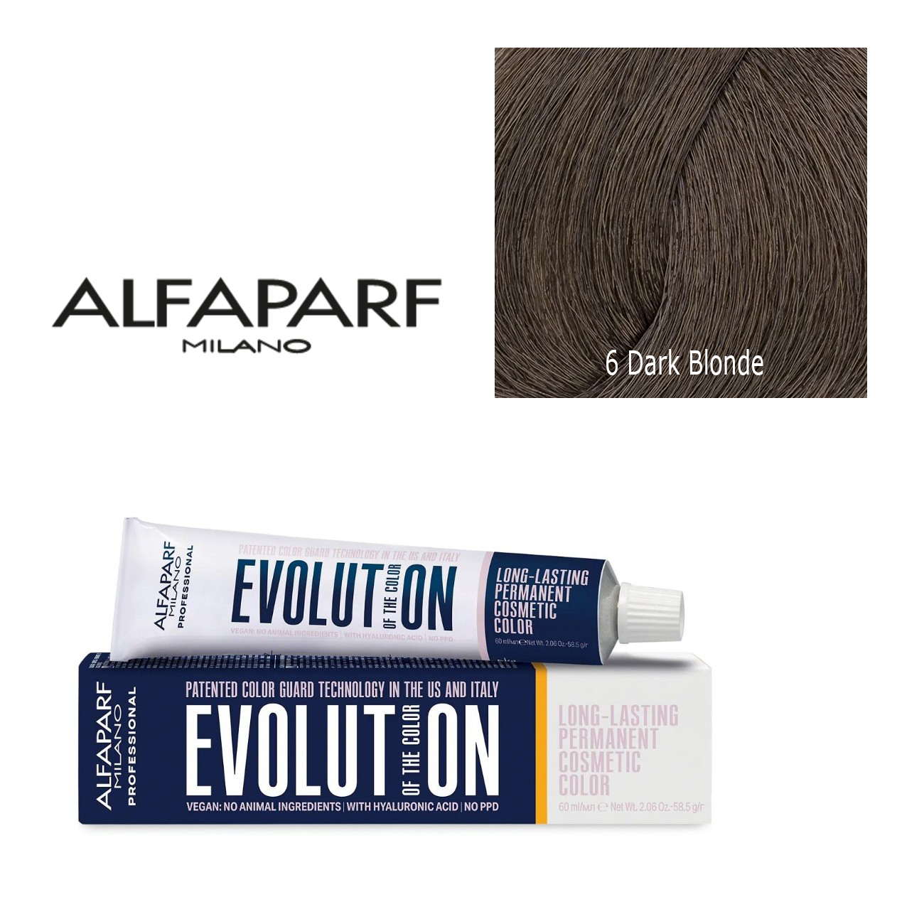 Alfaparf Milano Evolution Permanent Hair Color 6