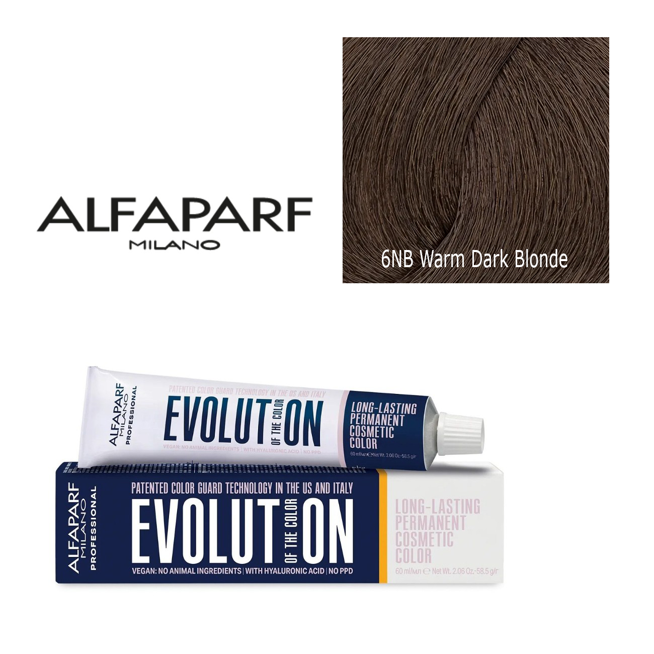 Alfaparf Milano Evolution Permanent Hair Color 6NB