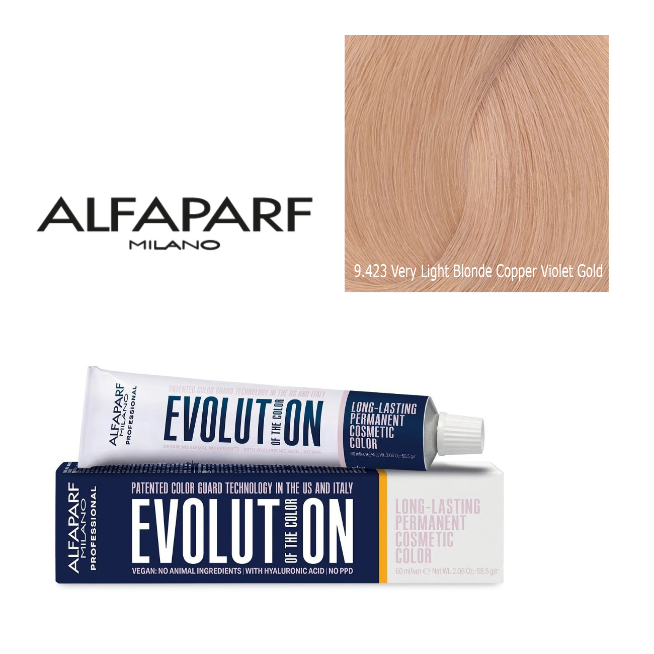 Alfaparf Milano Evolution Permanent Hair Color 9.423