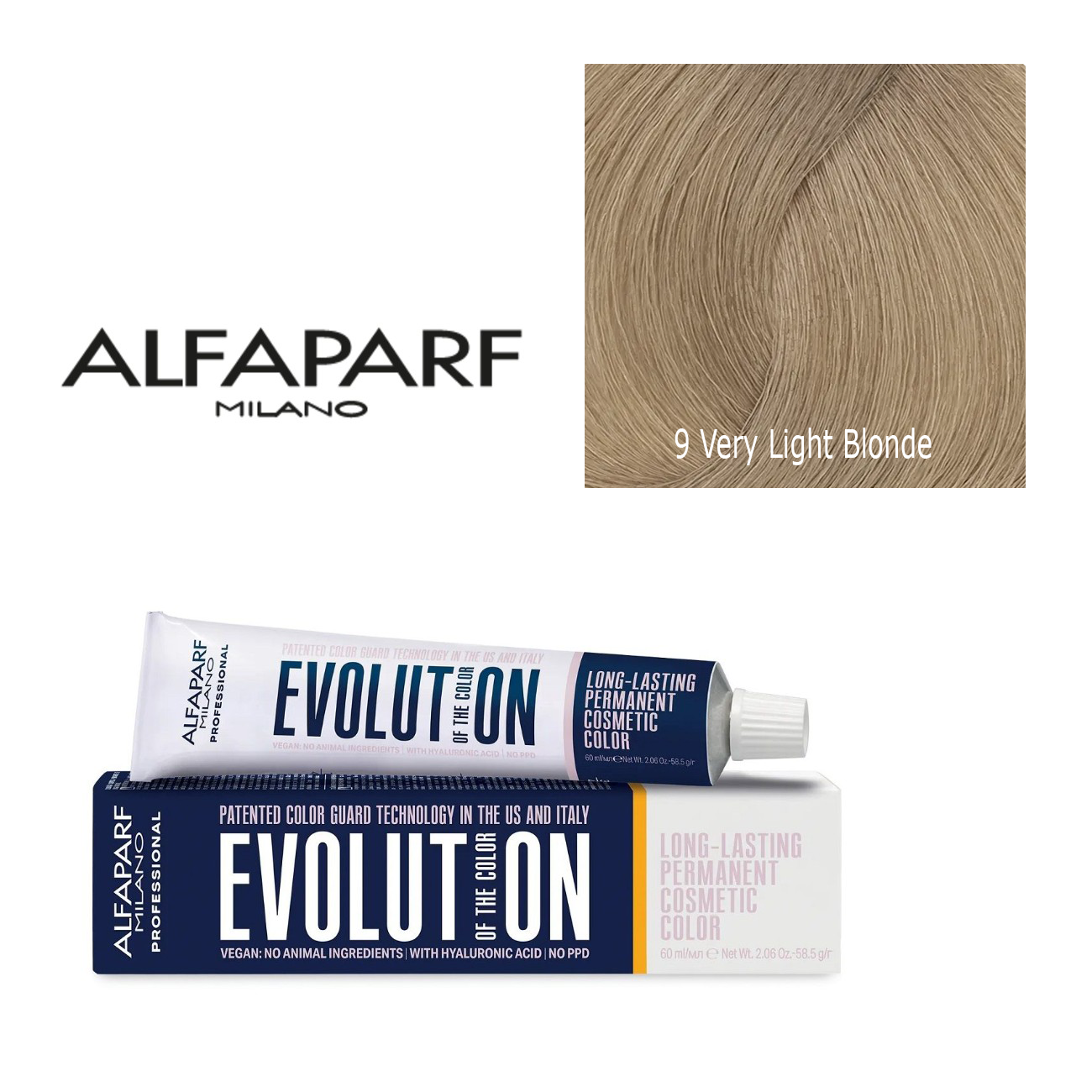 Alfaparf Milano Evolution Permanent Hair Color 9