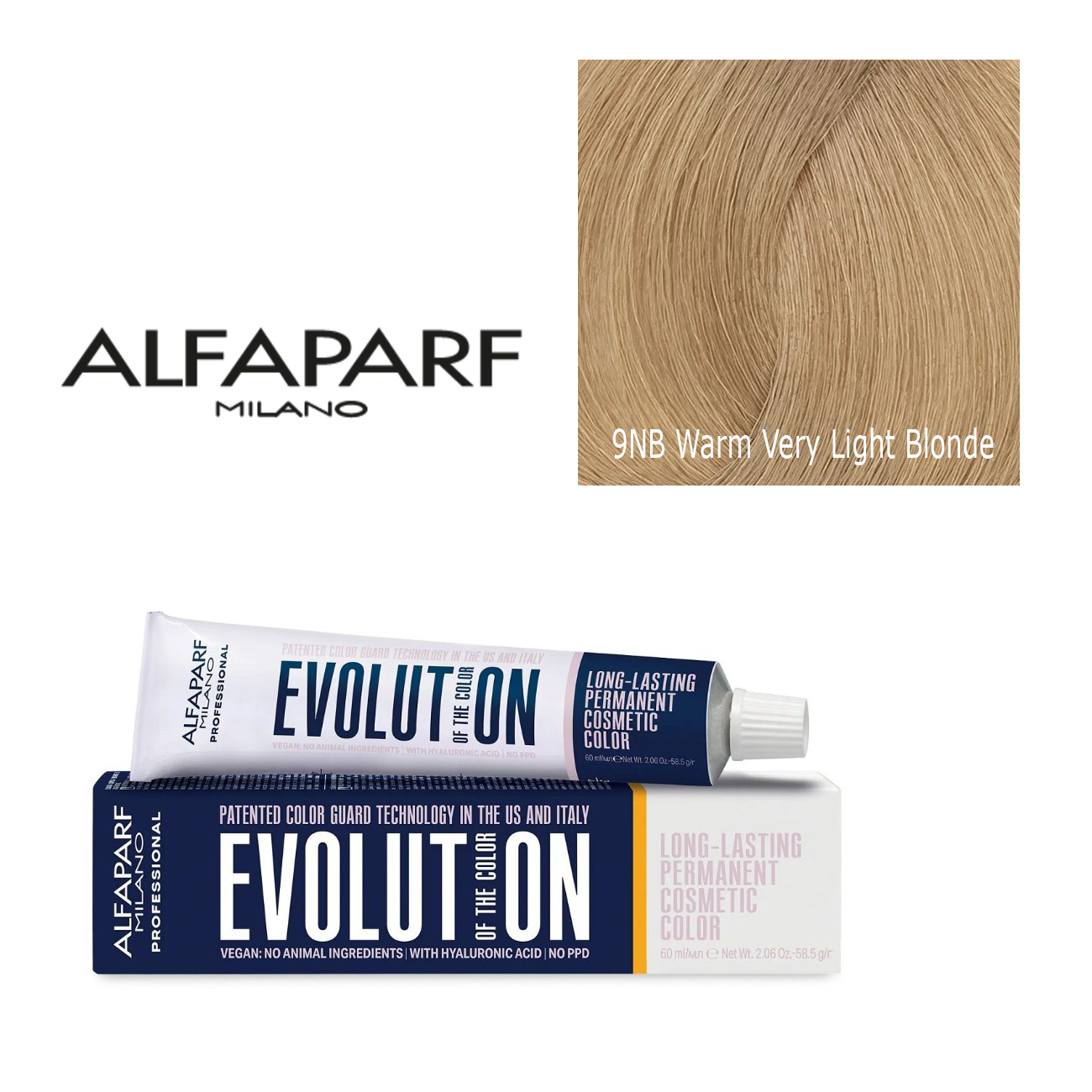Alfaparf Milano Evolution Permanent Hair Color 9NB
