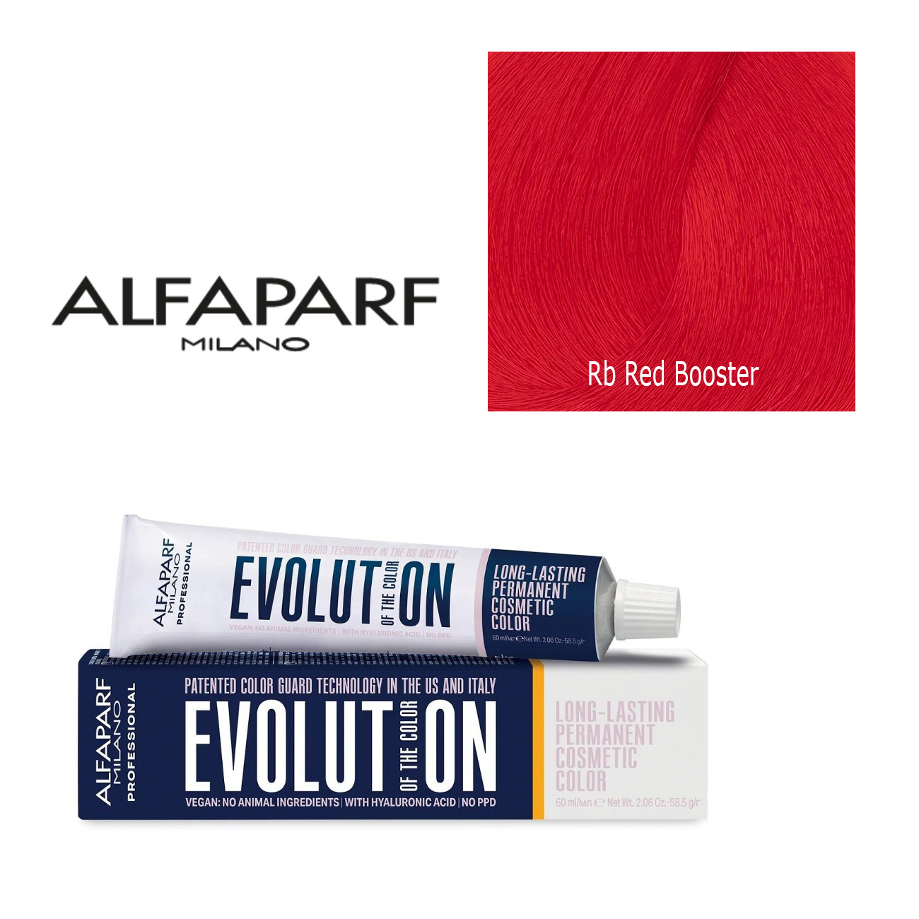Alfaparf Milano Evolution Permanent Hair Color RB