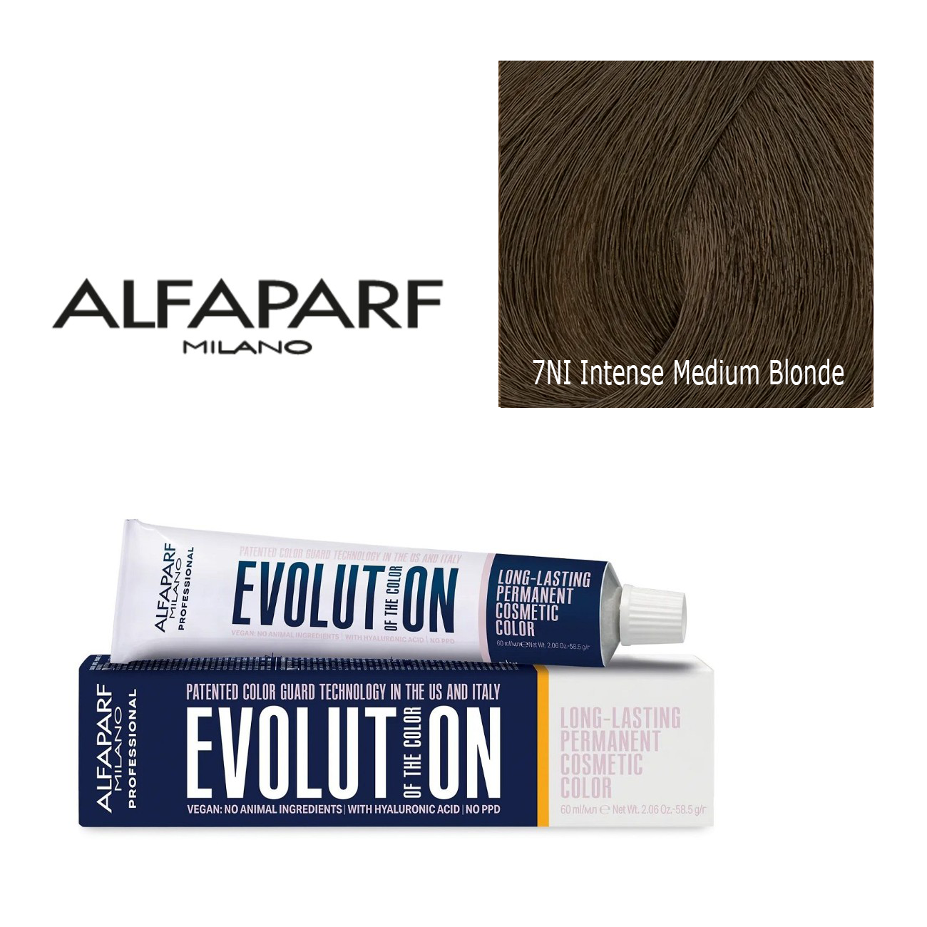 Alfaparf Milano Evolution Permanent Hair Color 7NI