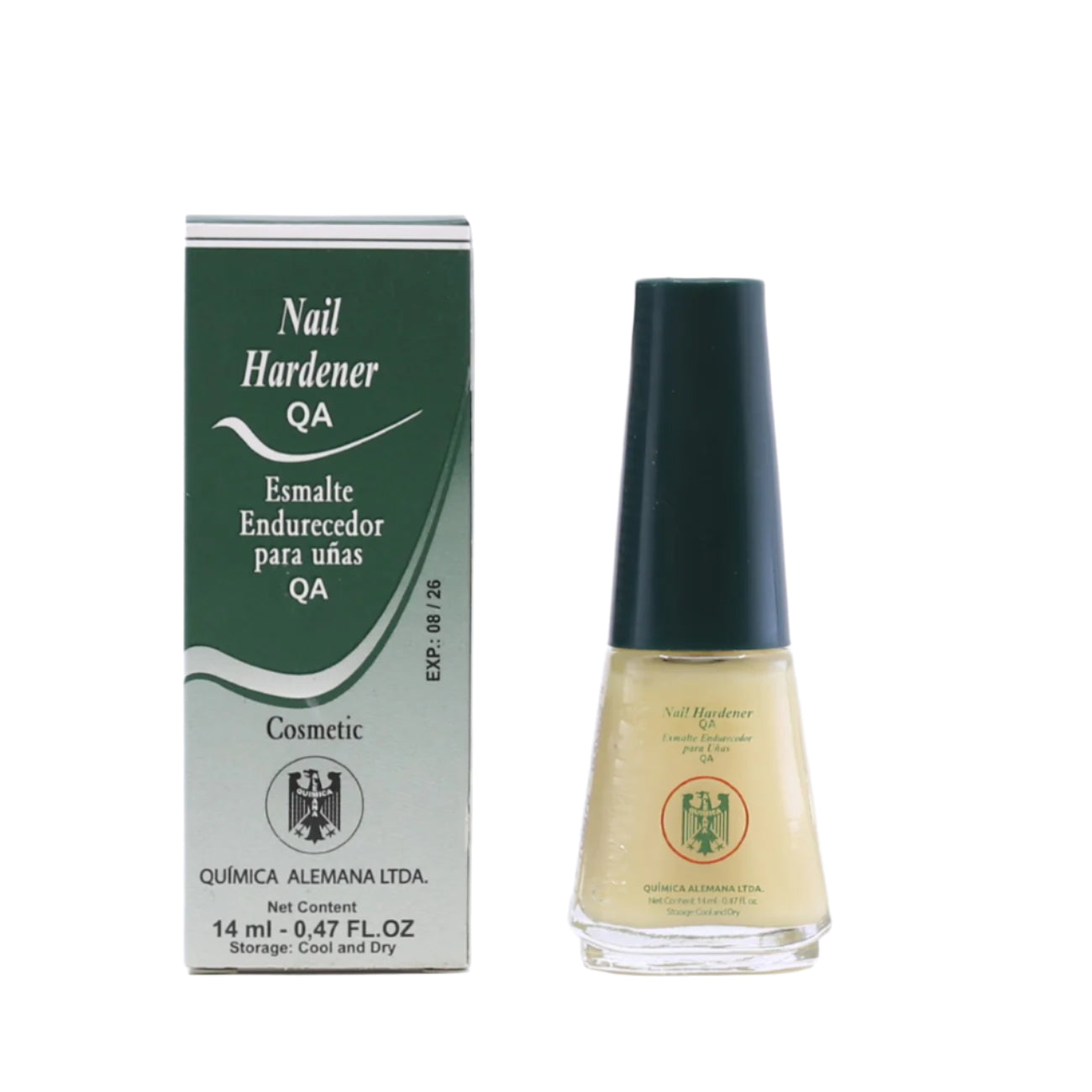 Quimica Alemana Innovative Nail Hardner QA 0.47oz (Formaldehyde free )