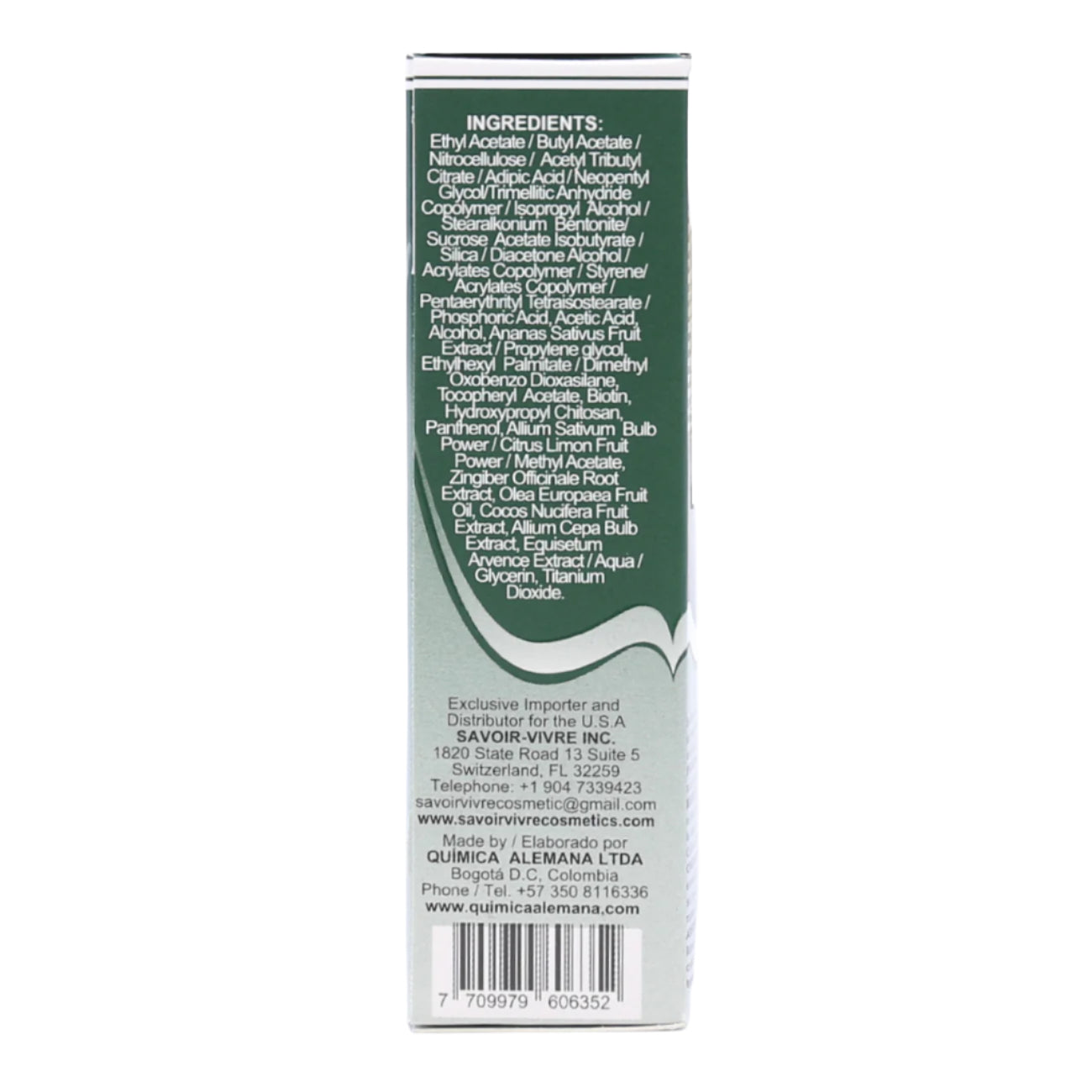Quimica Alemana Innovative Nail Hardner QA 0.47oz (Formaldehyde free )