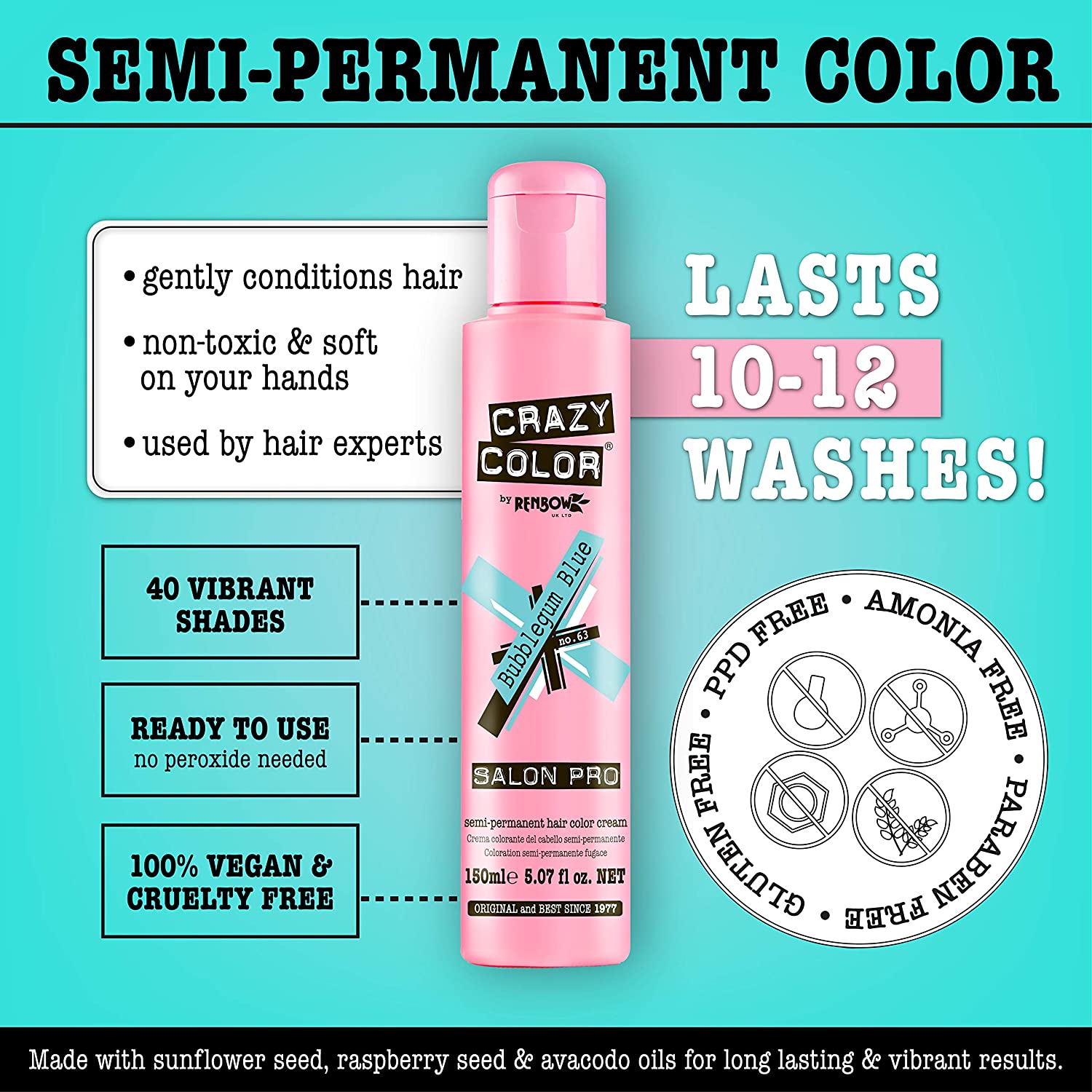 Crazy Color Hair Dye