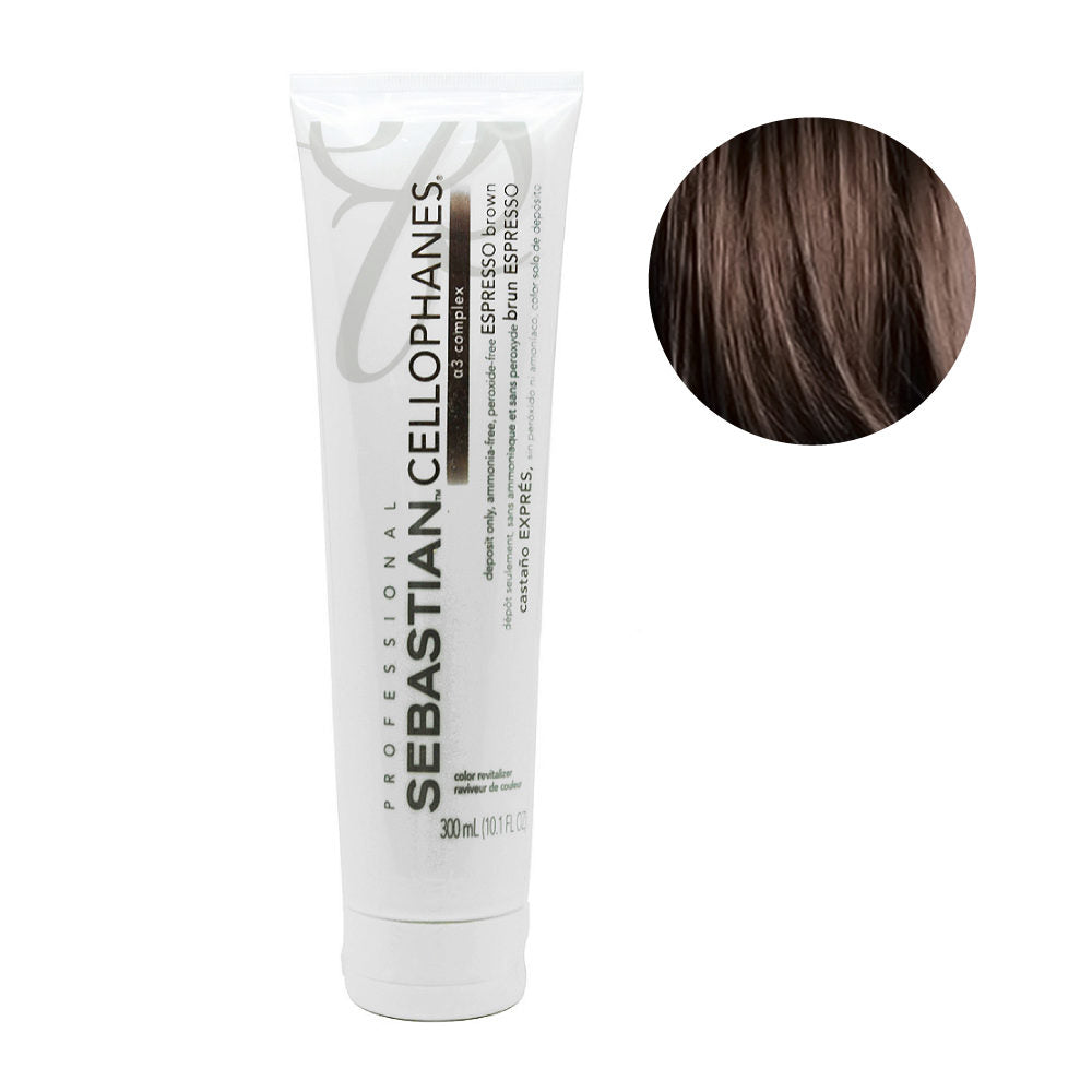 Sebastian Cellophanes 10.1 oz - Espresso Brown