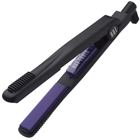 HOT TOOLS Professional Ceramic + Tourmaline Lightweight Flat Iron, 1 Inch